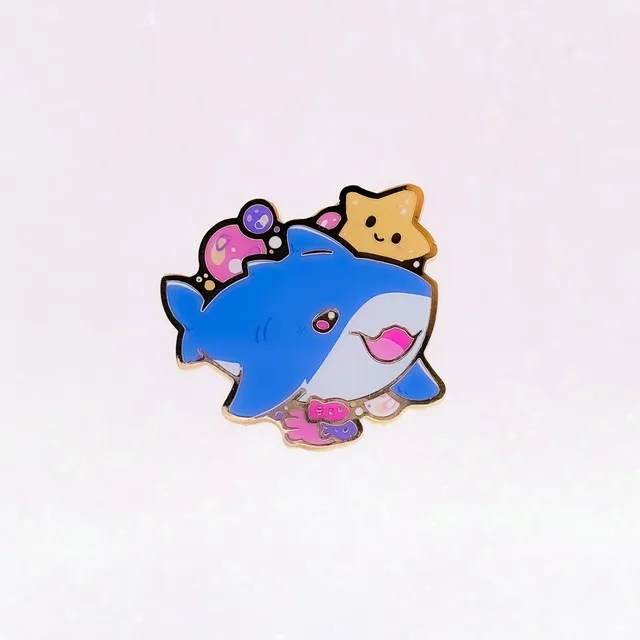 miamouz-shark-adventures-emaille-pin-hai-normal-quality image 1