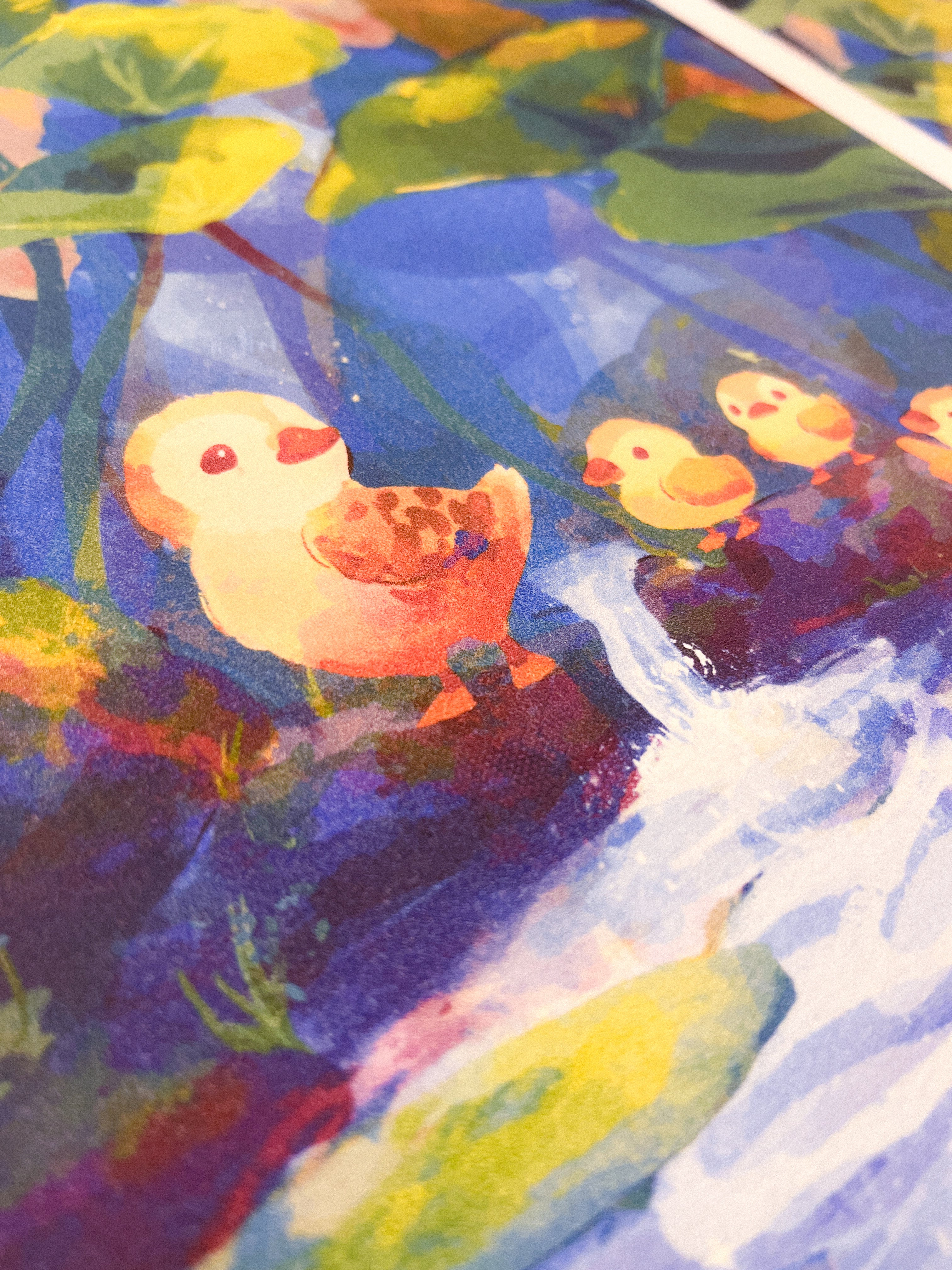 miamouz-prints-ducking-around-kunstdruck-24x32cm image 3