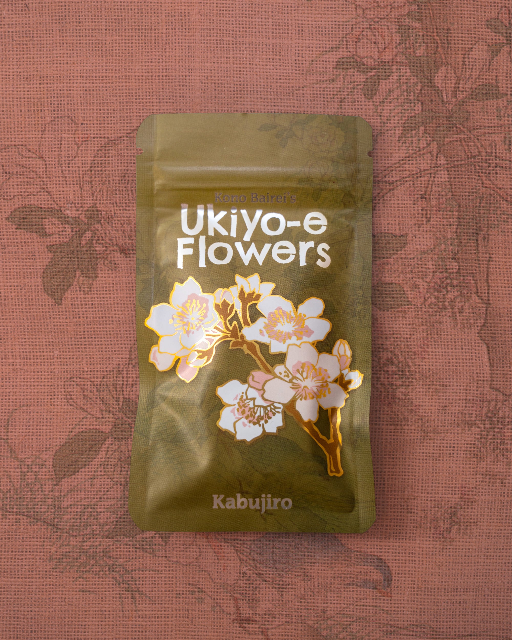 kabujiro-ukiyo-e-flowers-emaille-pin-blind-bag-berraschung image 1