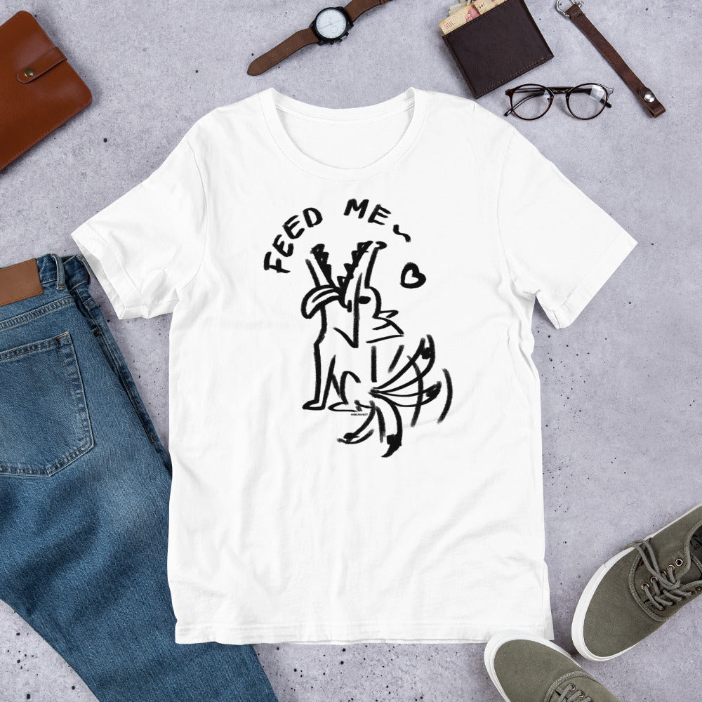 howling-riot-feed-me-t-shirt-fuchs-mauve-gr-m image 2