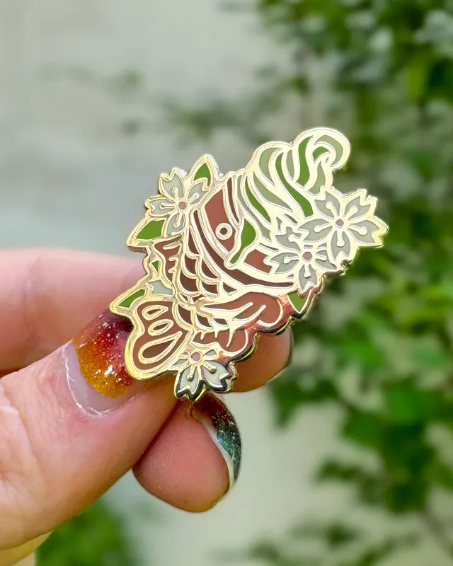 kabujiro-taiyaki-ice-cream-pin-matcha-dessert-35-mm image 1