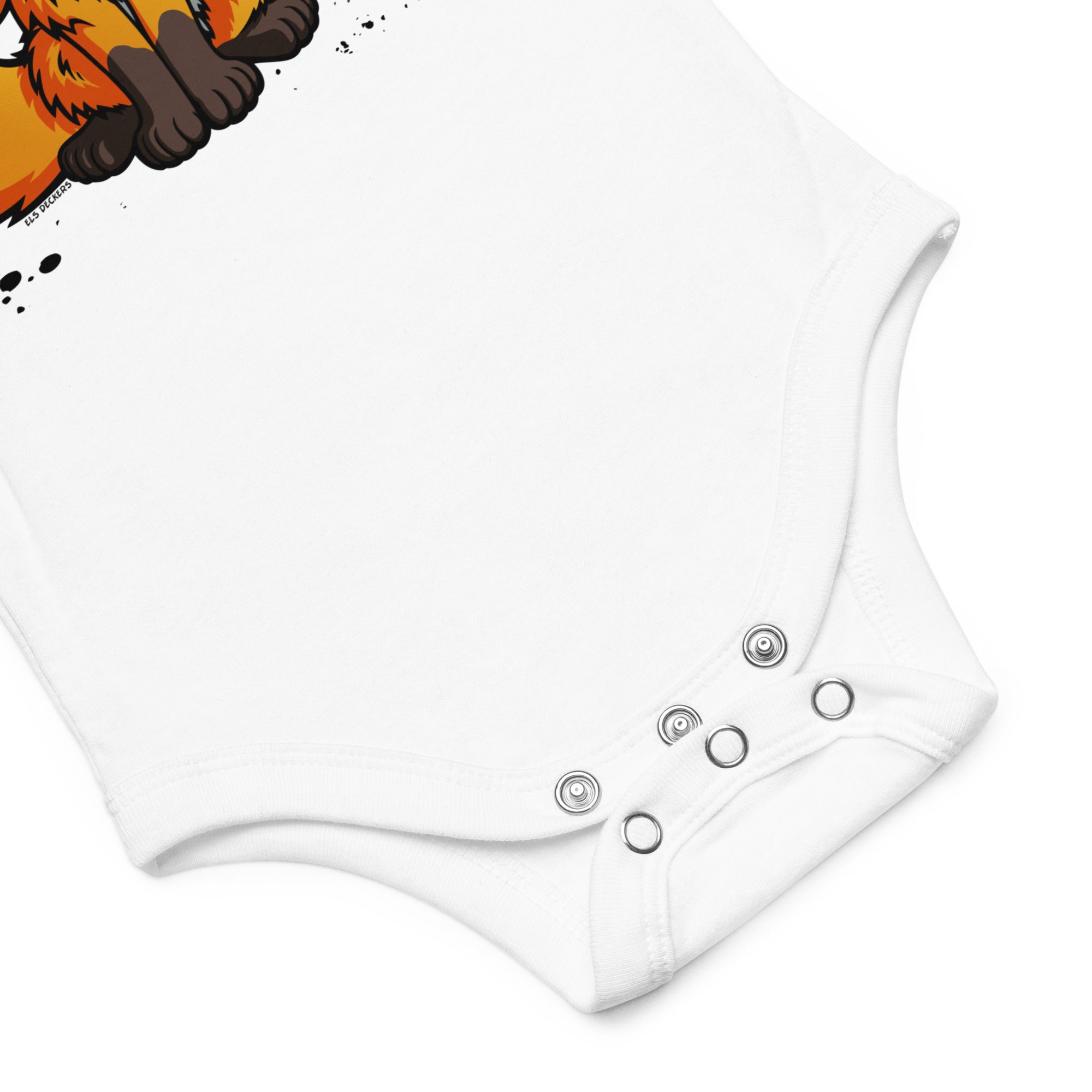 howling-riot-ink-fox-baby-body-kurzarm-baumwolle-gr-68 image 3