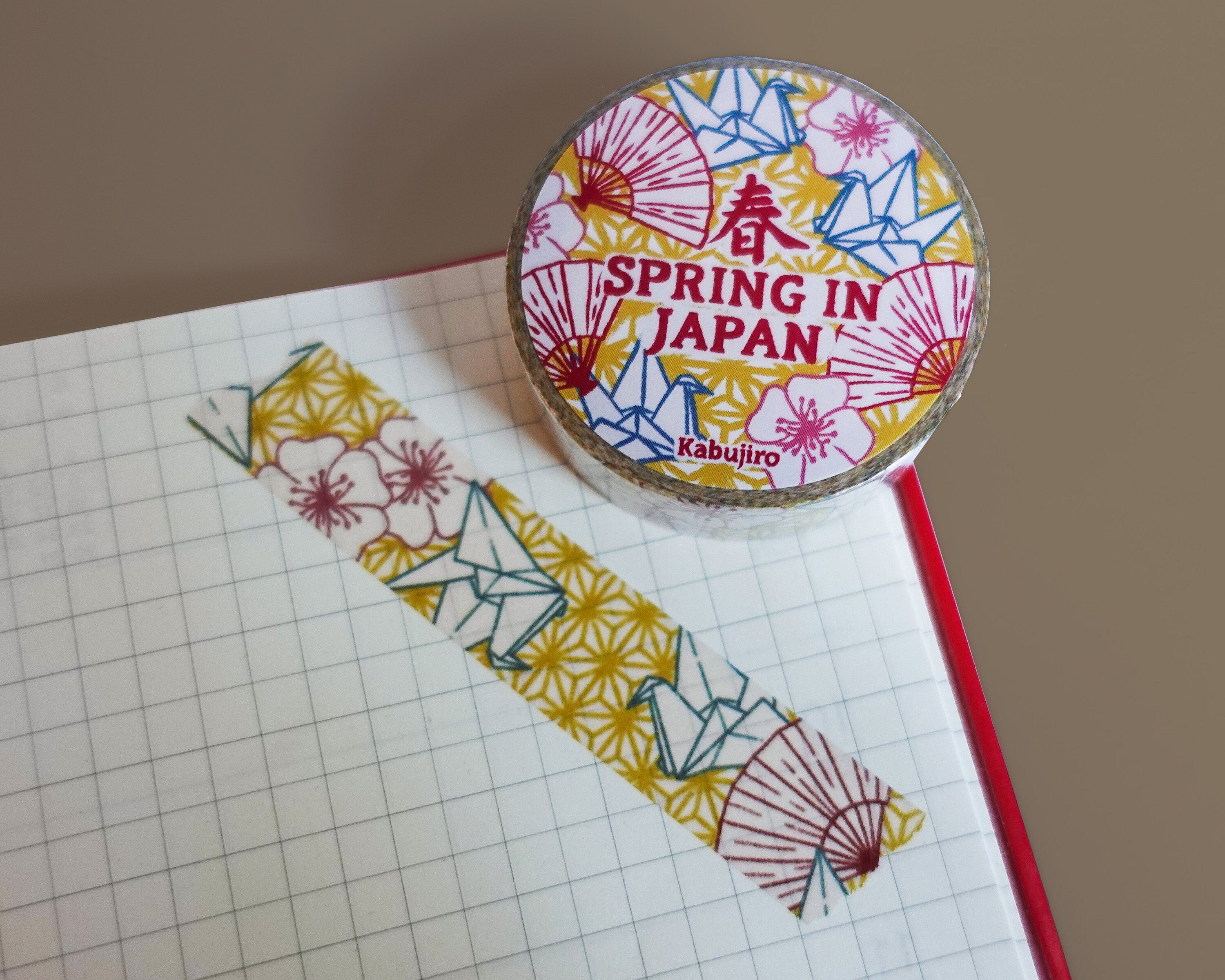 kabujiro-spring-in-japan-washi-tape-sakura-15-mm-x-10-m image 4