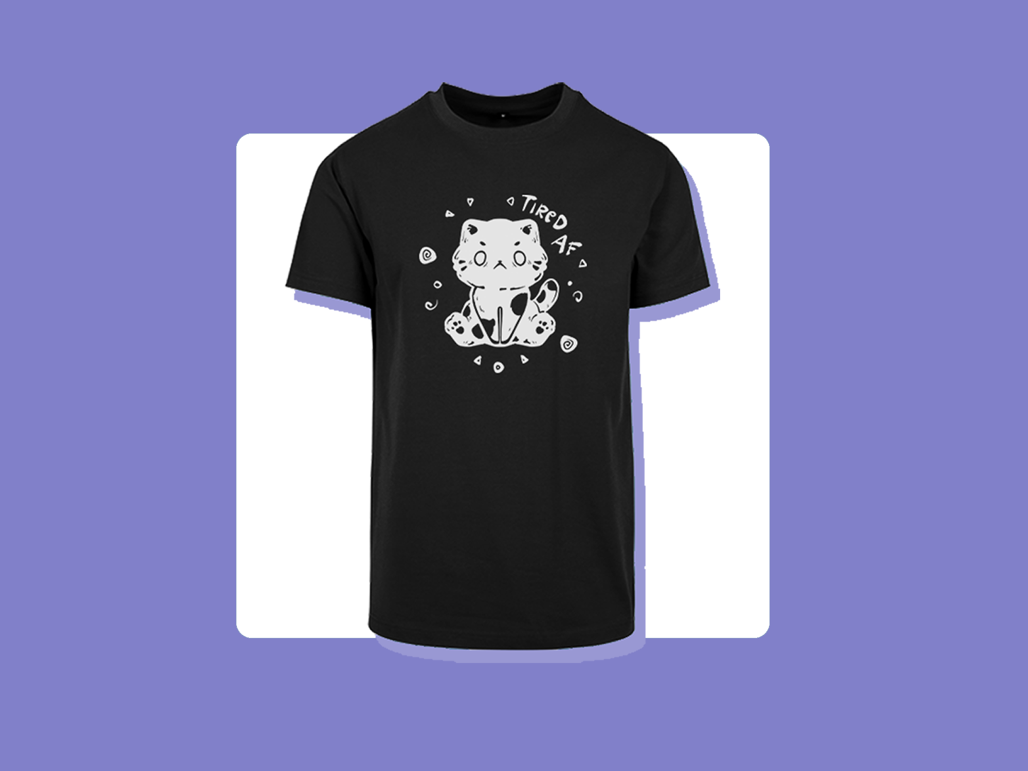 miamouz-tired-af-cat-t-shirt-unisex-baumwolle-katzen-motiv image 6