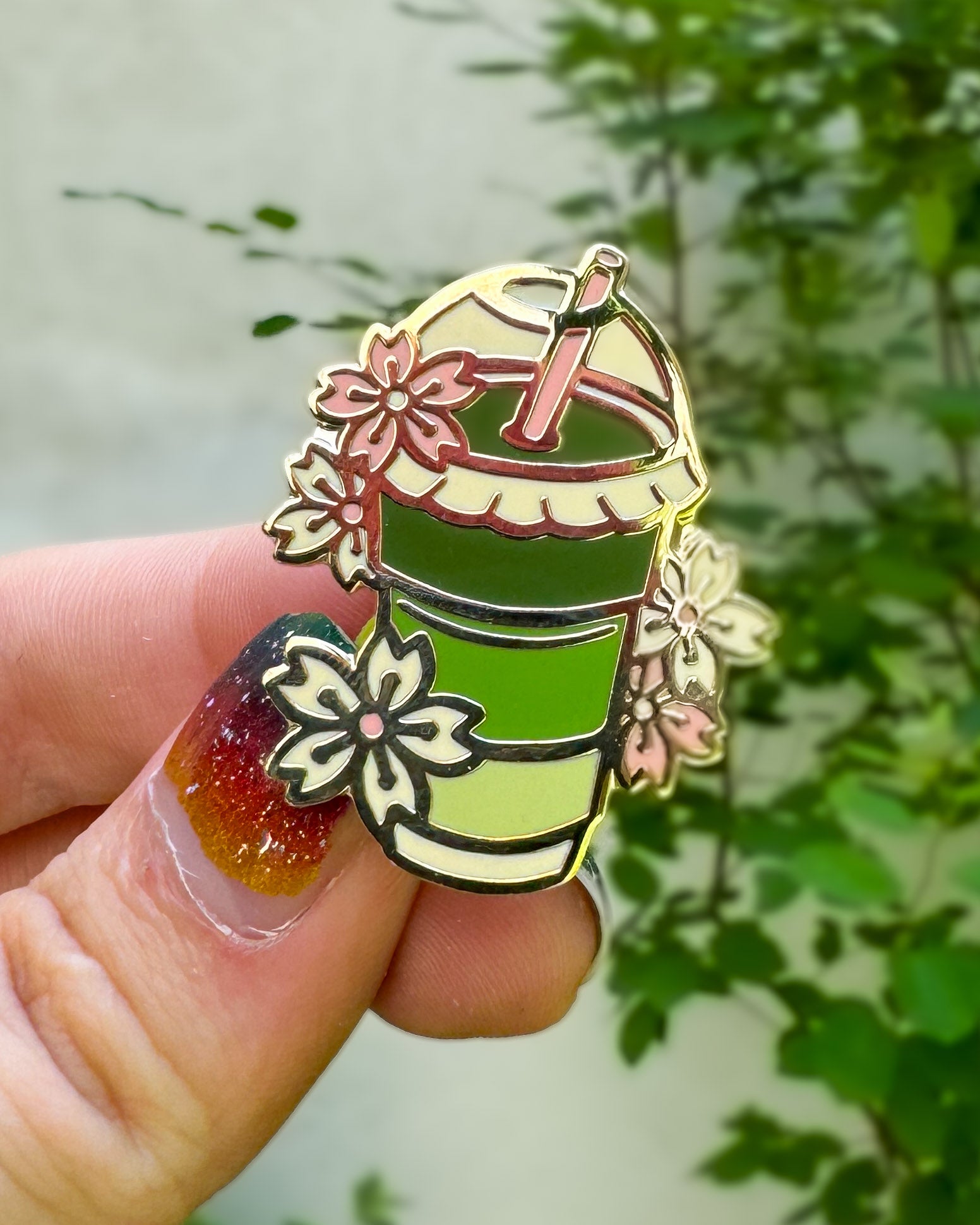 kabujiro-enamel-pins-matcha-latte-pin-dessert-35mm image 2