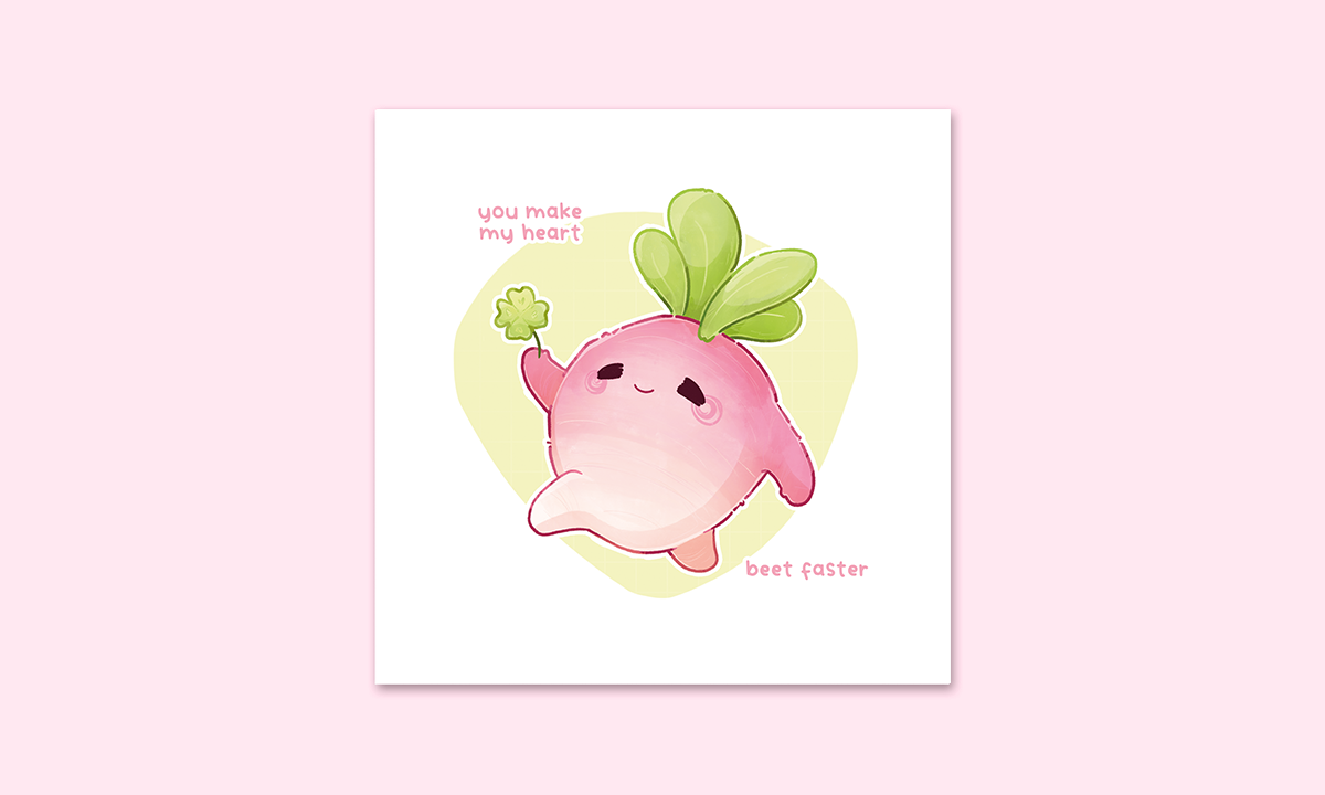 miamouz-you-make-my-heart-beat-faster-kunstdruck-k-fer-15x15 image 1