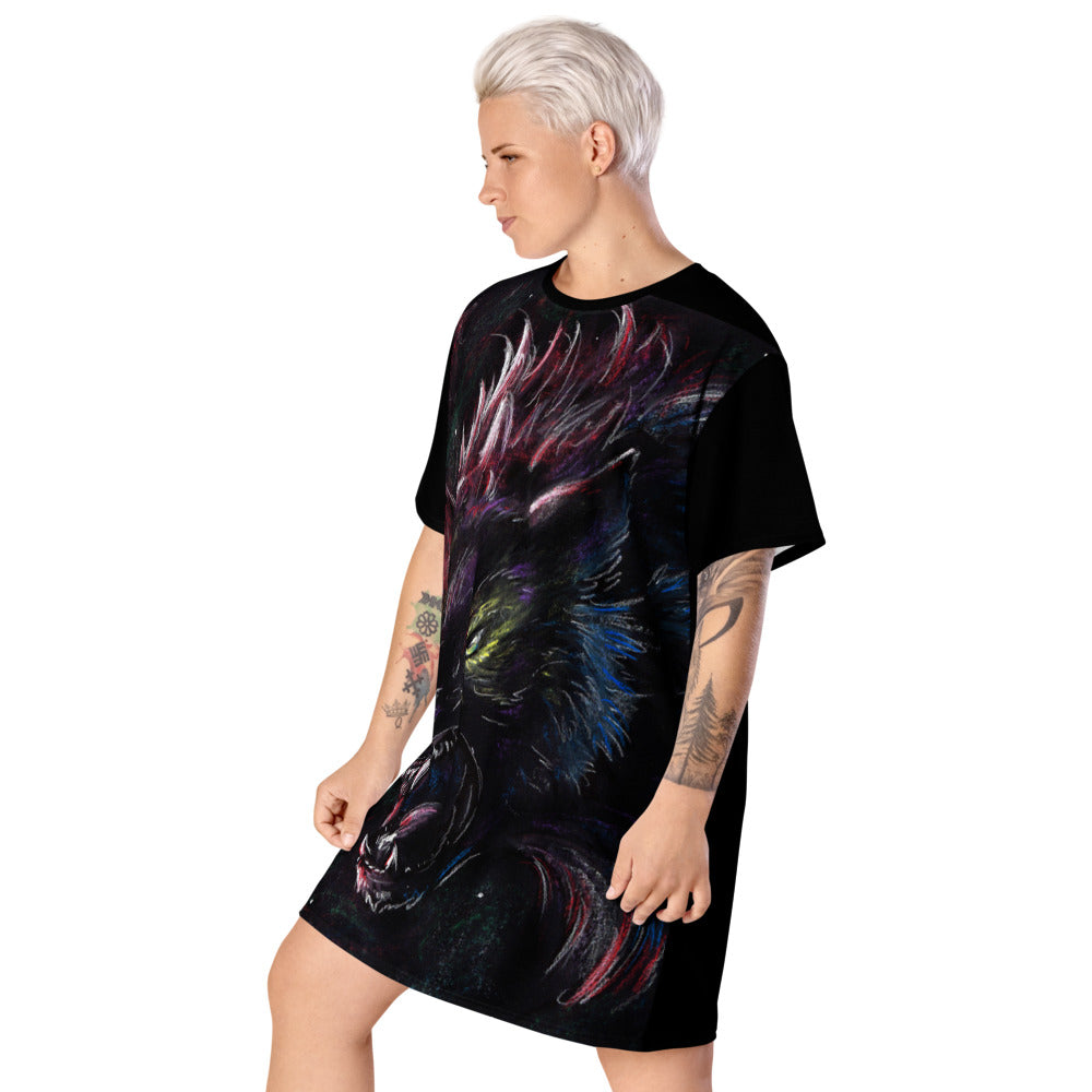 howling-riot-color-wolf-growl-extra-long-t-shirt-gr-m image 6
