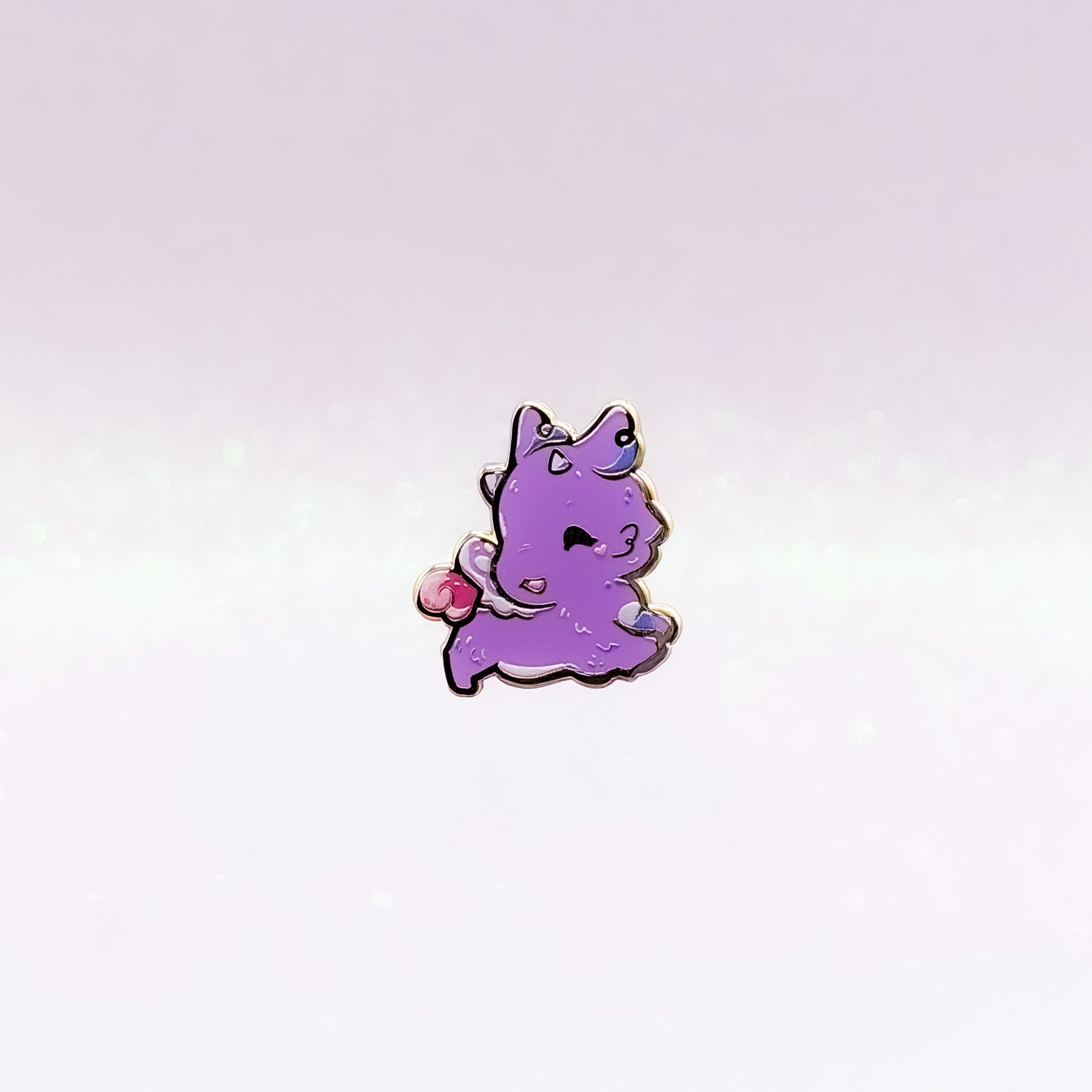 miamouz-dragon-trainee-emaille-pin-lila-22mm image 1