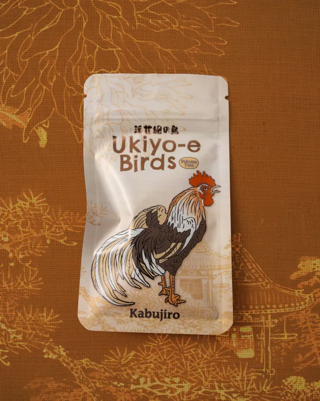 kabujiro-enamel-pins-ukiyo-e-birds-vol-2-blind-bag-vogel image 1
