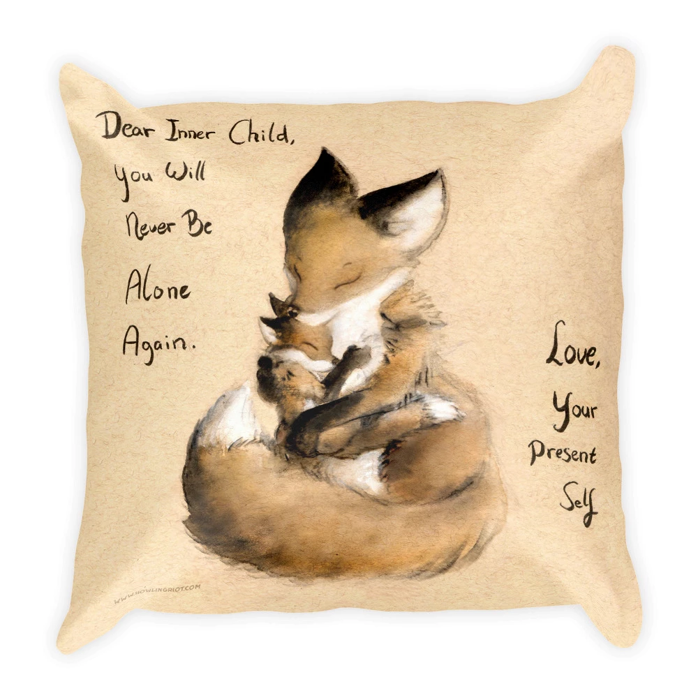 howling-riot-dear-inner-child-kissen-spruch-polyester image 1
