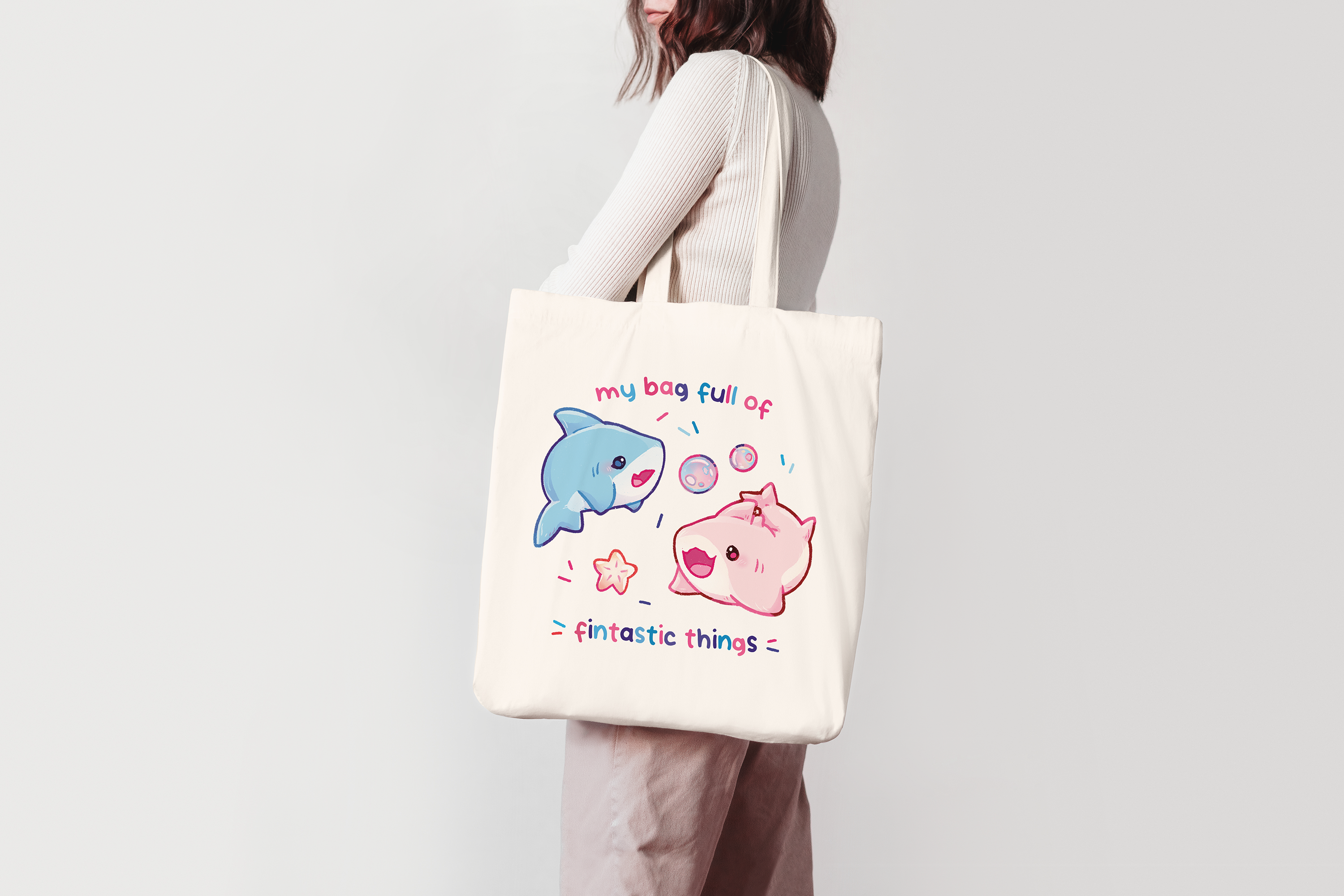 miamouz-fintastic-hai-tote-bag-baumwollbeutel-normal-38x42 image 2