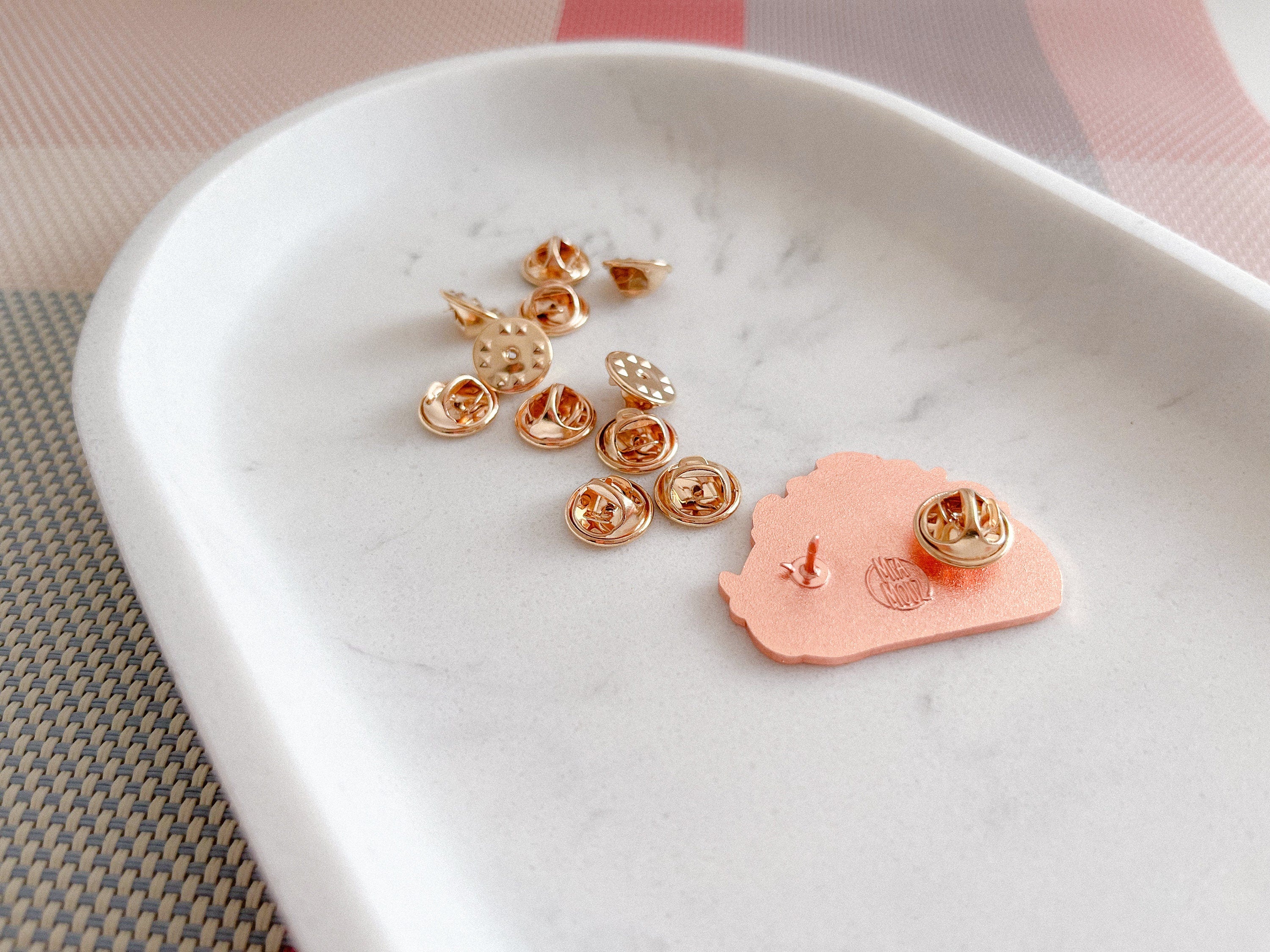 miamouz-pin-backs-metall-10-stk-gold-schmetterling image 3