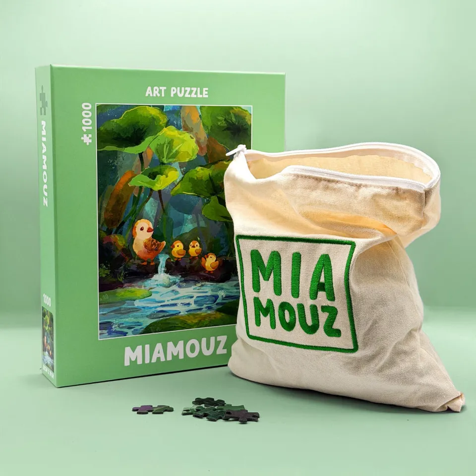 miamouz-duckling-adventure-puzzle-1000-teile-70x40 image 1