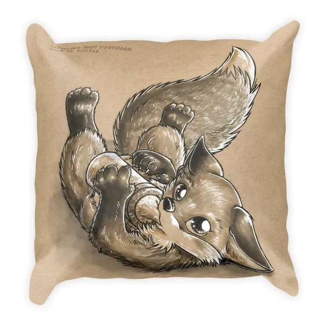howling-riot-drinking-bottle-baby-fox-kissen-polyester image 1