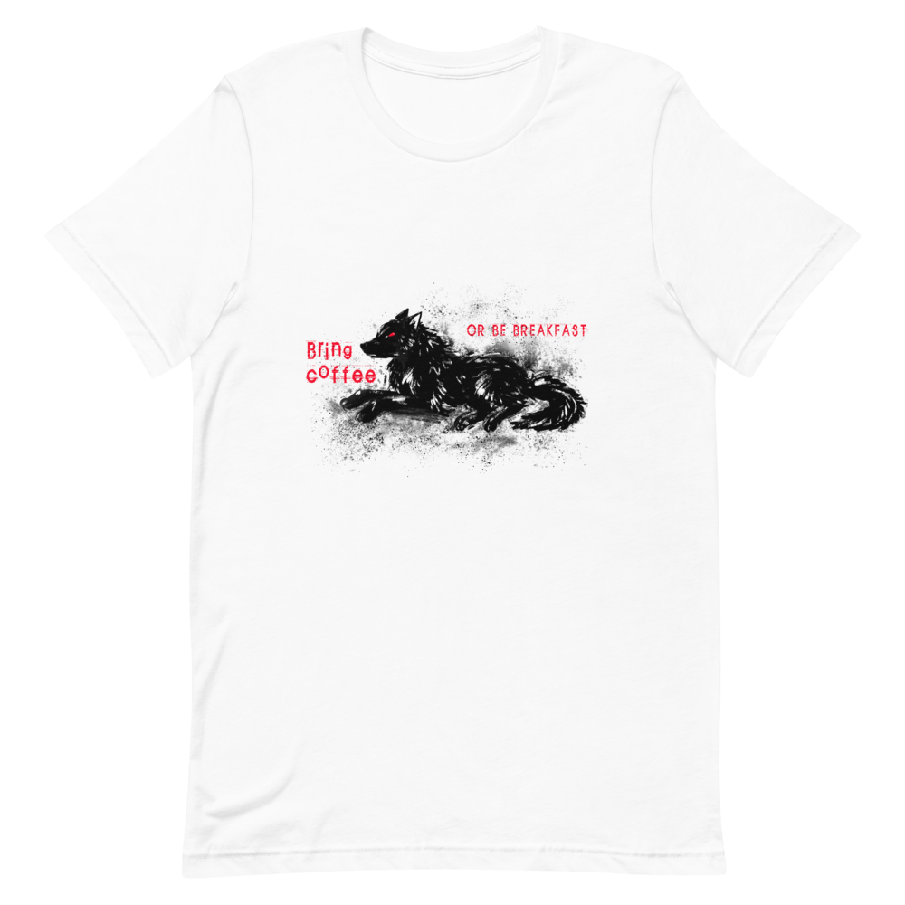 howling-riot-bring-coffee-or-be-breakfast-t-shirt-wei-wolf image 1