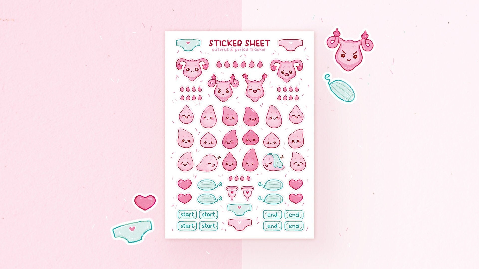 miamouz-cuterus-period-tracker-stickerbogen-a6-matt image 2
