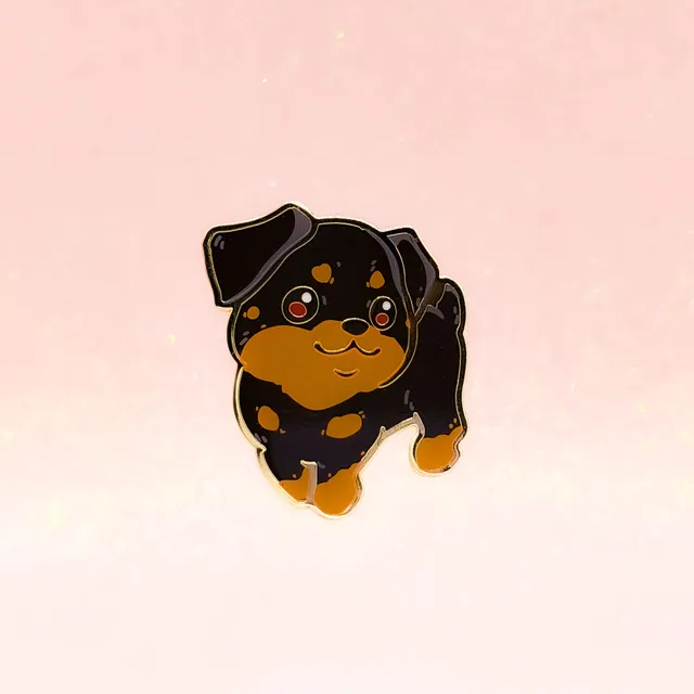 miamouz-rottweiler-emaille-pin-hund-35x38-mm image 1
