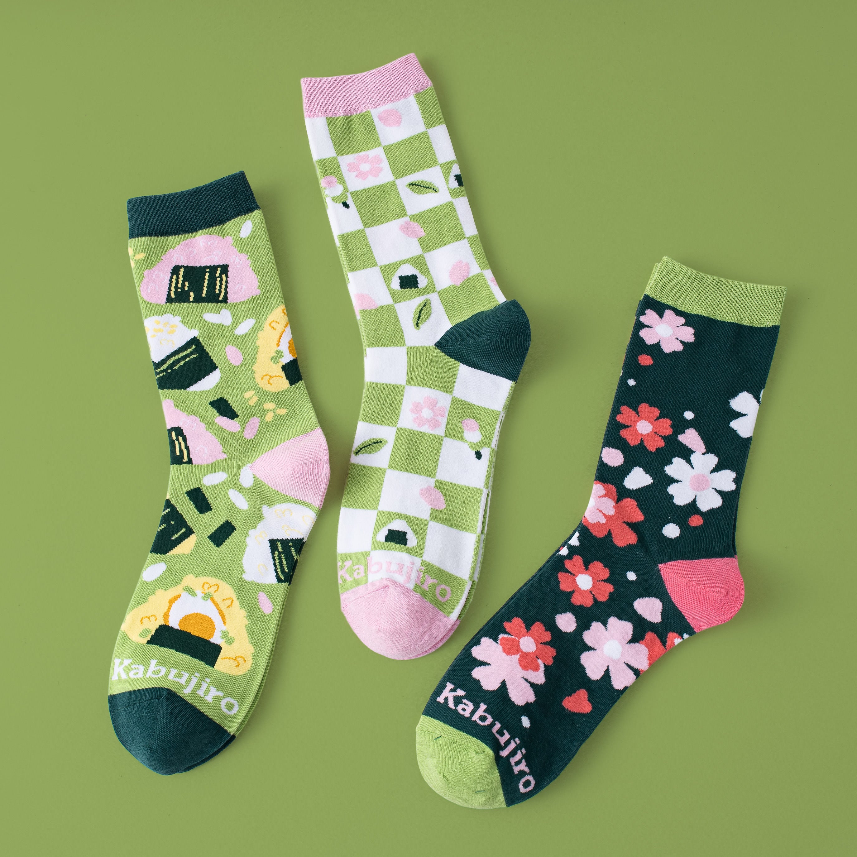 kabujiro-hanami-picnic-socken-geschenkbox-baumwolle image 2