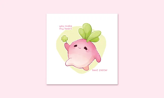 miamouz-you-make-my-heart-beat-faster-kunstdruck-k-fer-15x15 image 1