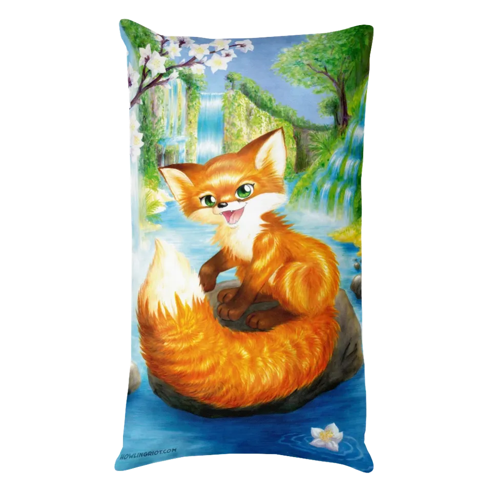 howling-riot-summer-fox-waterfall-kissen-polyester-deko image 1