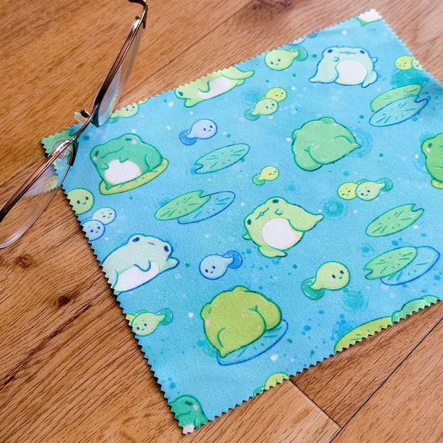 miamouz-microfiber-cloth-frogs-brillenputztuch-15x18cm image 1