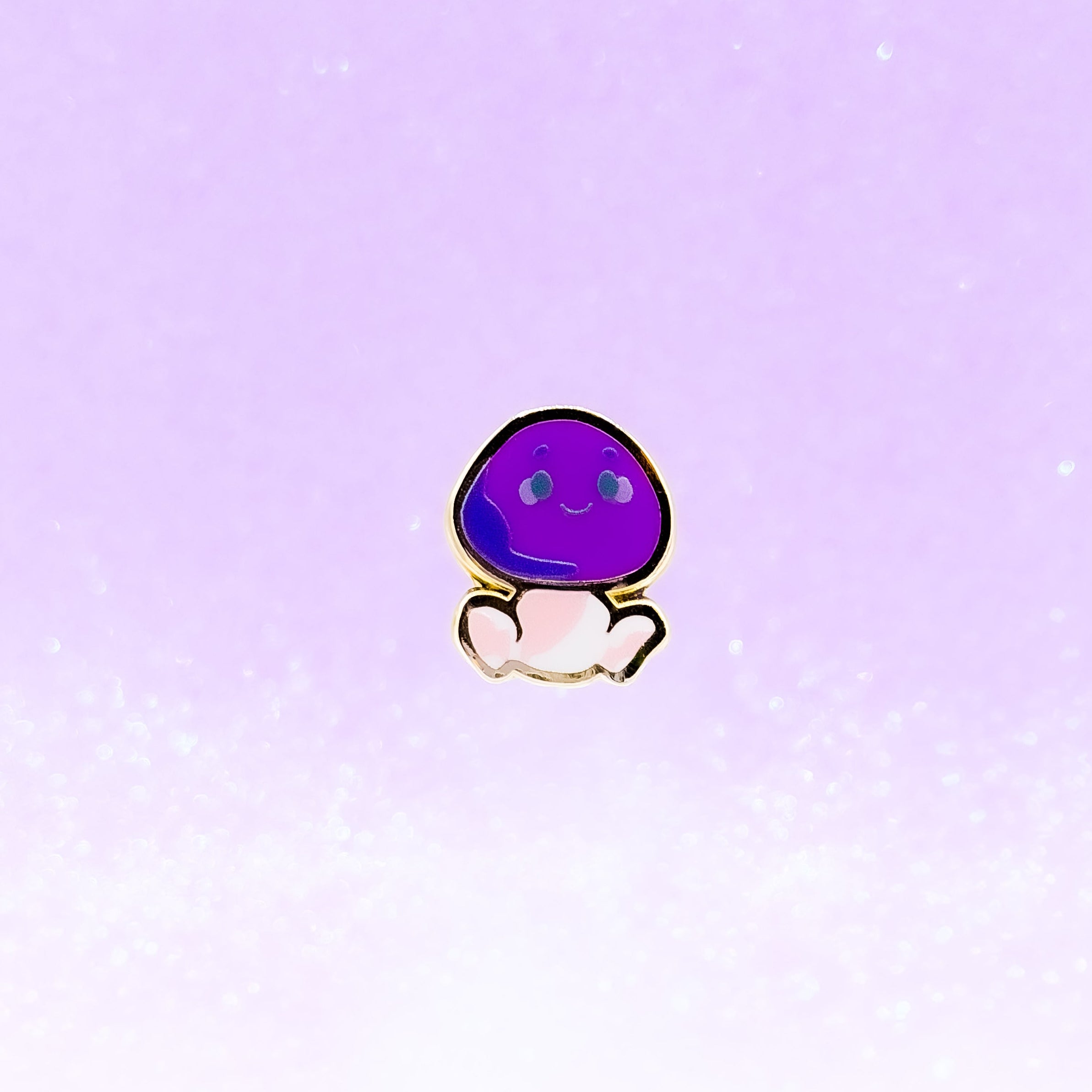 miamouz-happy-little-mushroom-emaille-pin-mini image 1
