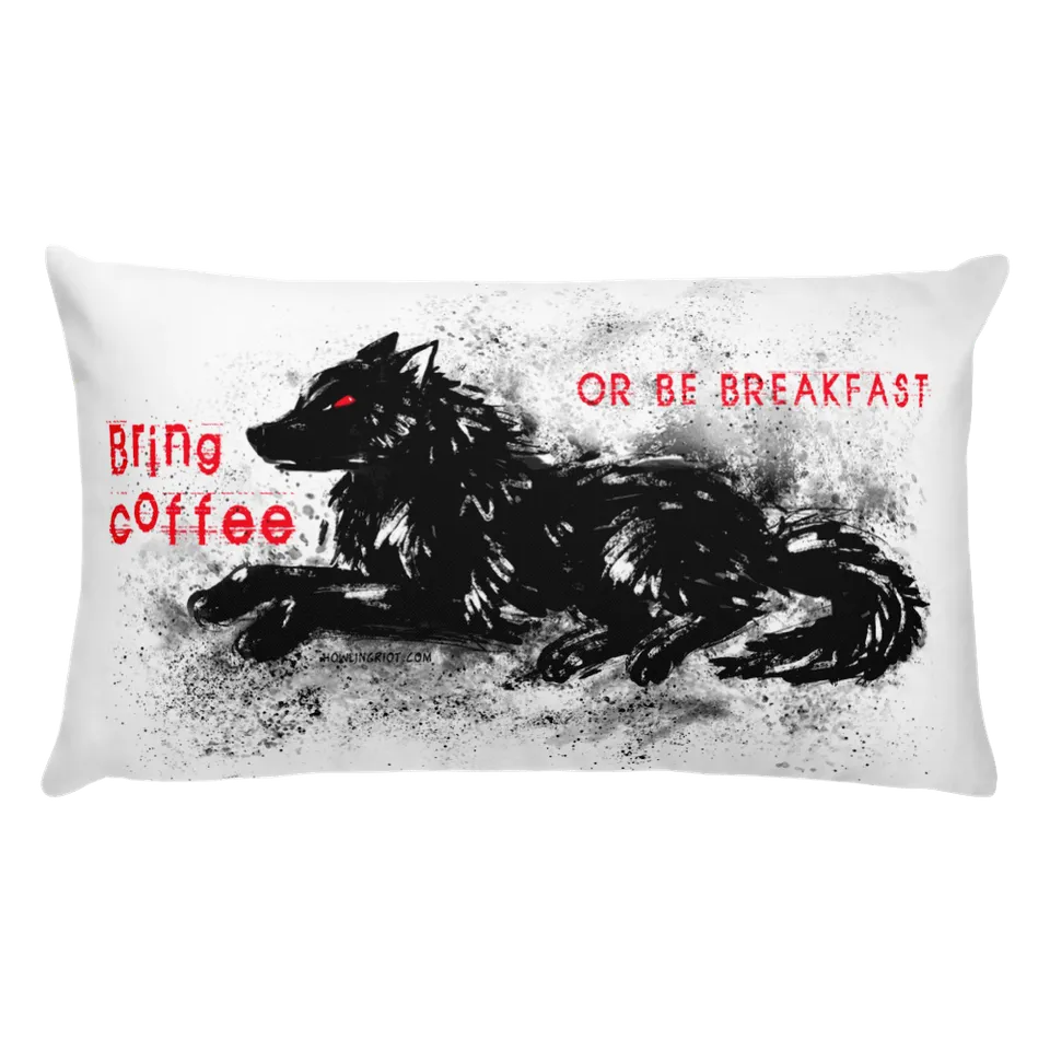 howling-riot-bring-coffee-or-be-breakfast-kissen-mit-f-llung image 1