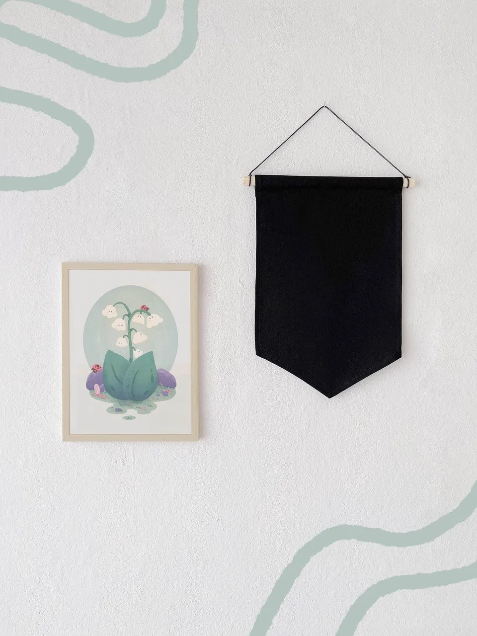 miamouz-pin-banner-pinboard-schwarz-baumwolle-21x30cm-l image 1