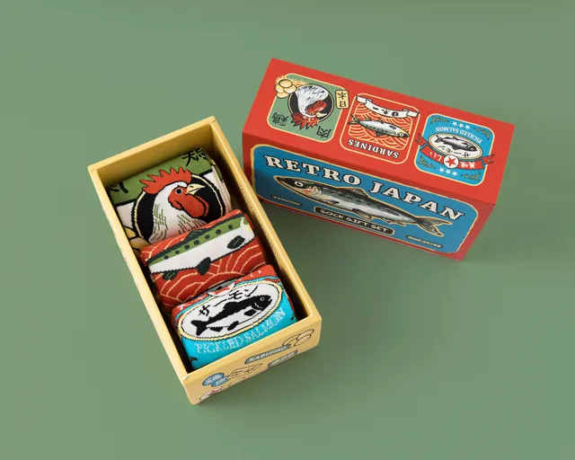 kabujiro-socks-retro-japan-socken-geschenkbox-baumwolle-37-43 image 1