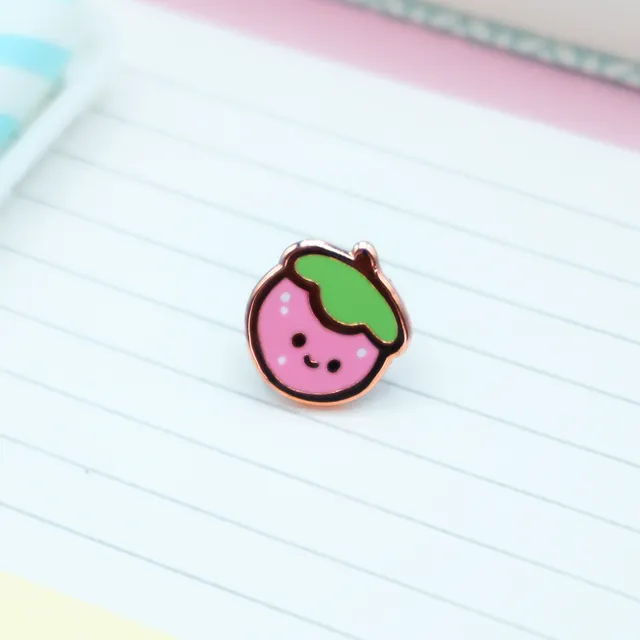 miamouz-enamel-pins-small-strawberry-emaille-pin-13-mm image 1