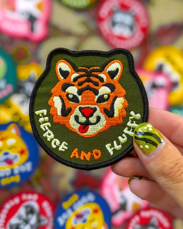 kabujiro-fierce-and-fluffy-patch-tiger-7-5-cm image 1