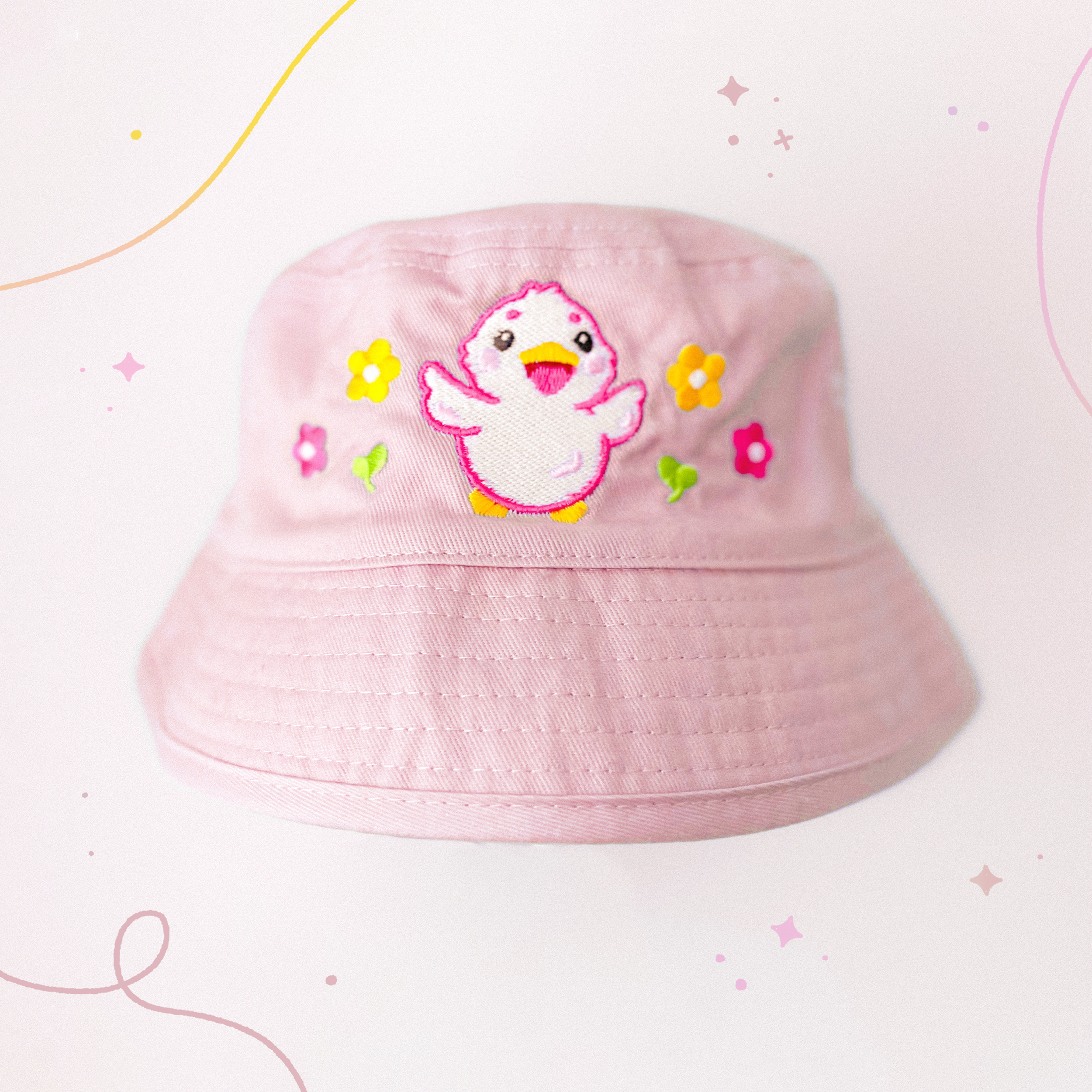 miamouz-flower-duck-bucket-hat-rosa-s-m-3-6-jahre image 2