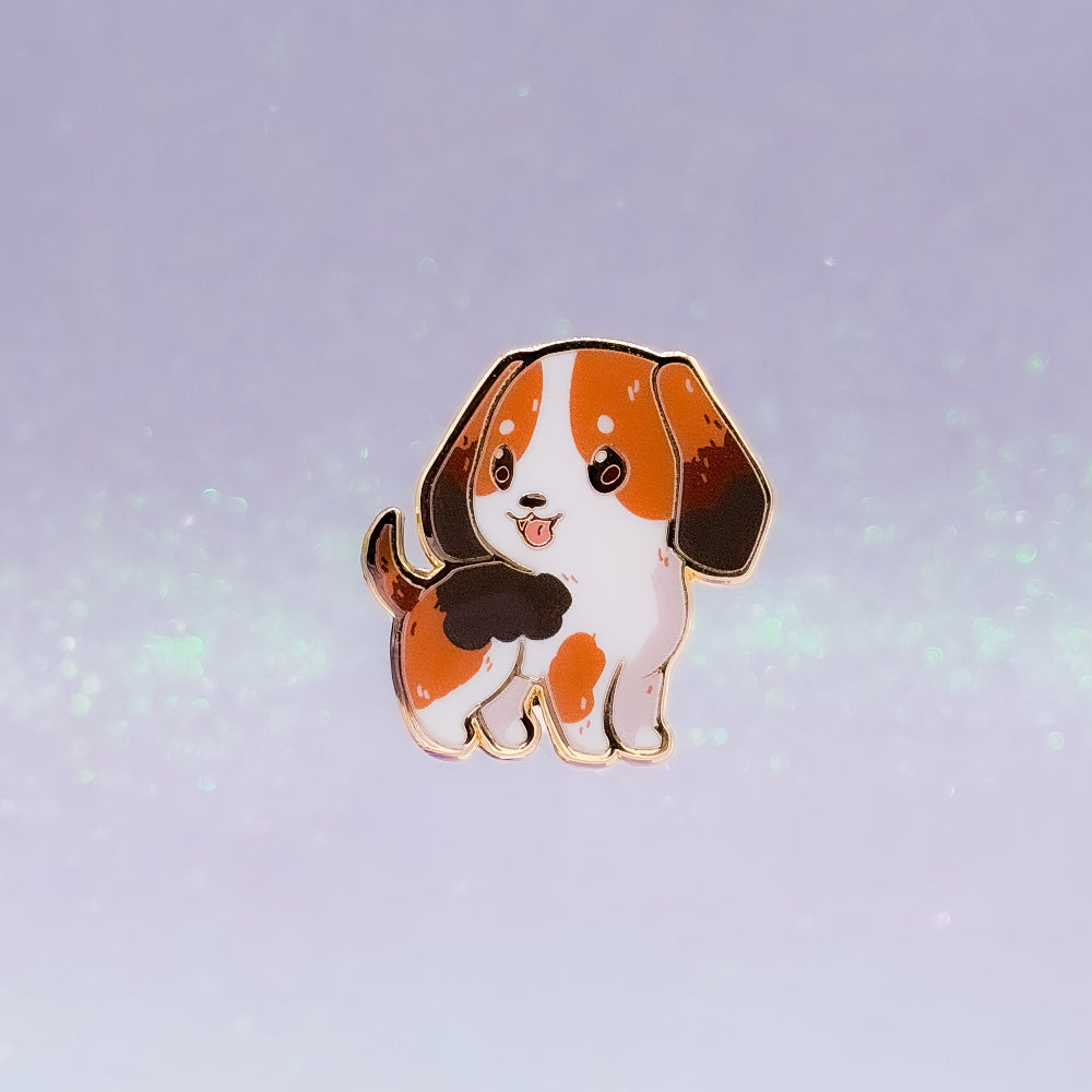 miamouz-beagle-emaille-pin-hund-normal-quality-29x30-mm image 1