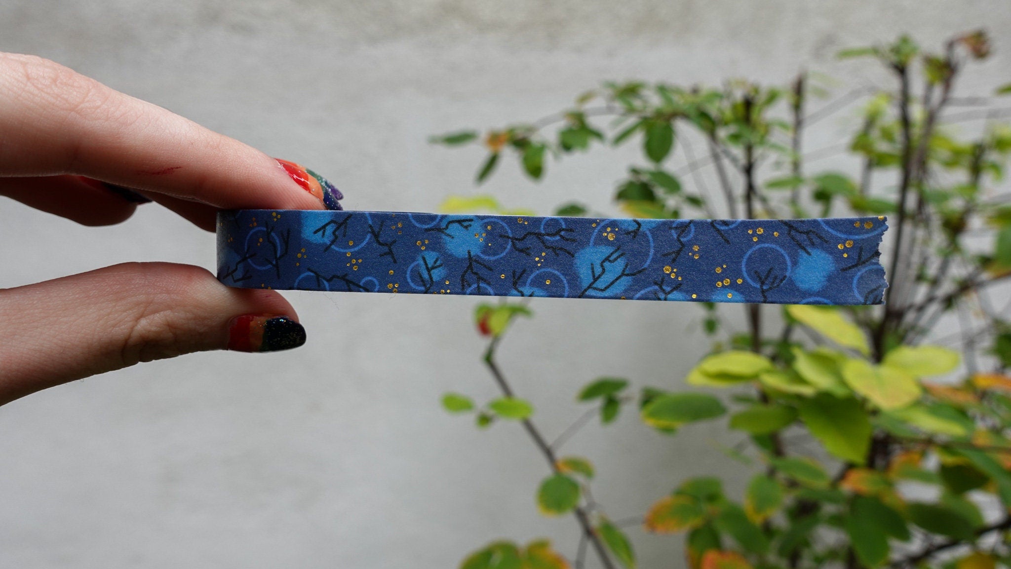 kabujiro-washi-tapes-winter-in-japan-goldfolie-15mmx10m image 2