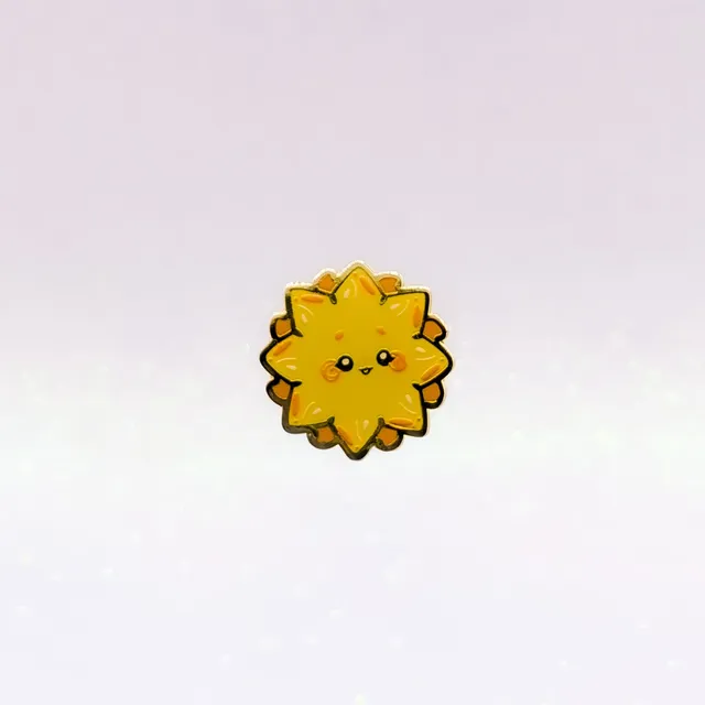 miamouz-you-re-my-sunshine-emaille-pin-sonne-20mm-gold image 1