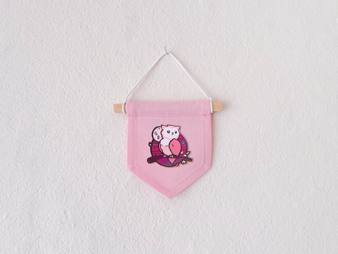 miamouz-pin-banner-fahne-gro-21x30cm-hellrosa-baumwolle image 4
