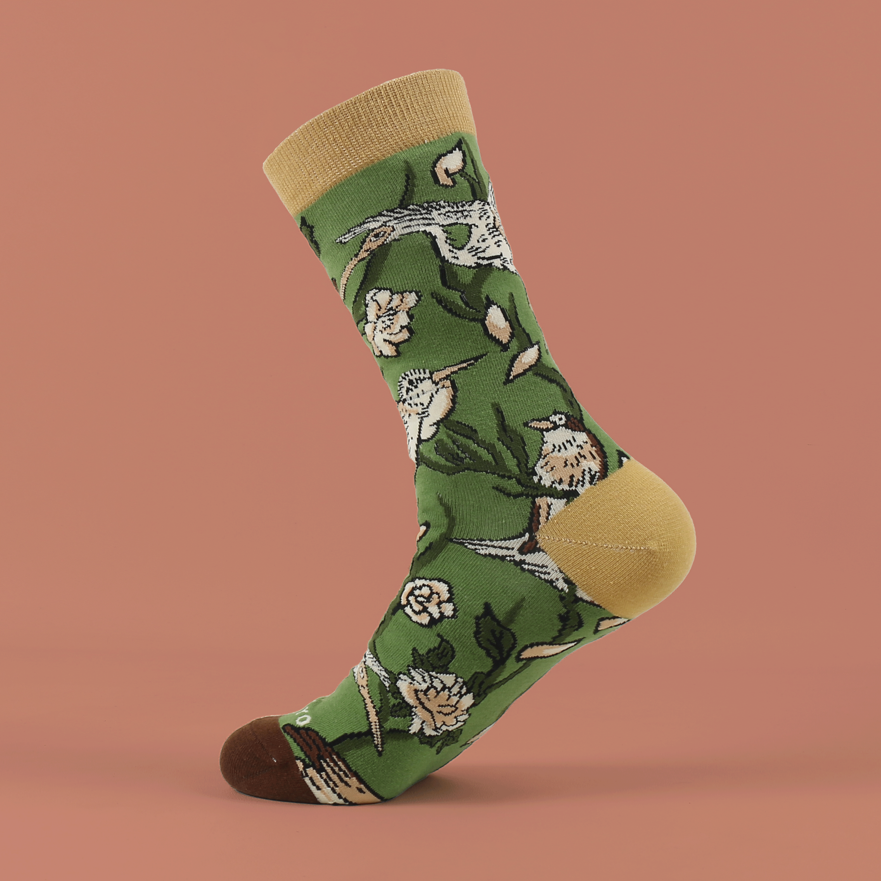 kabujiro-socks-ukiyo-e-birds-baumwollsocken-eu-37-43 image 3