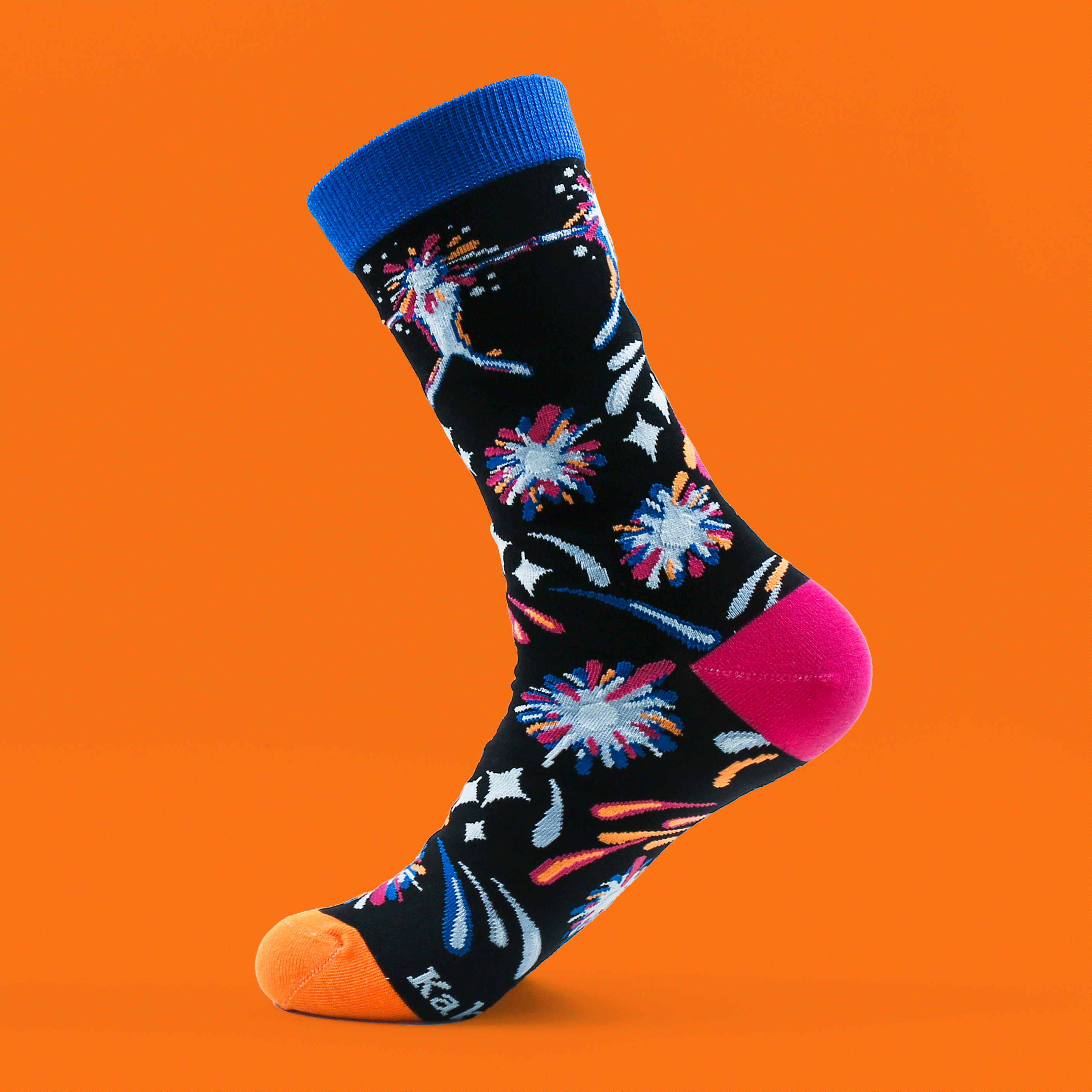 kabujiro-socks-star-children-art-socken-37-43-baumwolle image 1