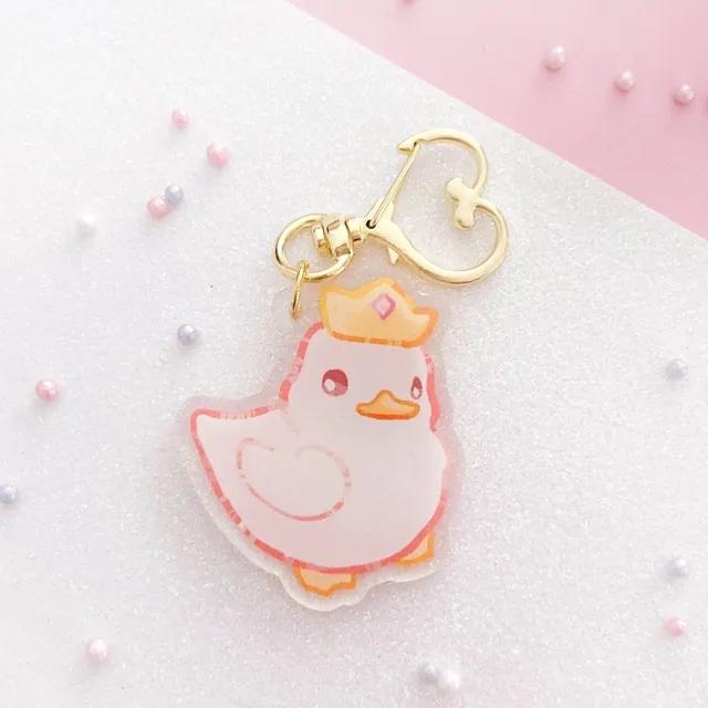 miamouz-keychains-royal-duck-ente-schl-sselanh-nger-herz image 1