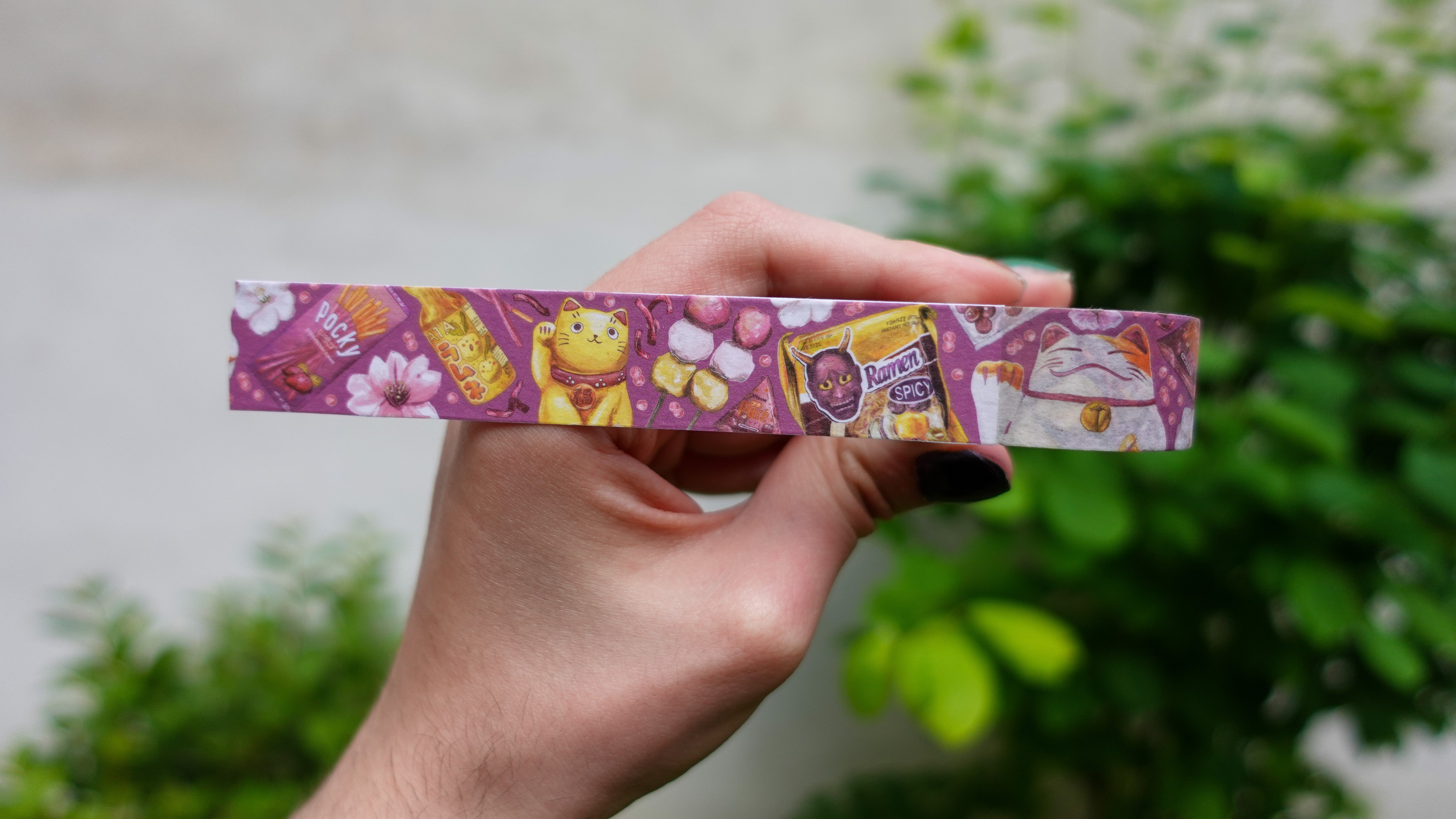 kabujiro-washi-tapes-japanese-snacks-oyatsu-deko-klebeband-20mm image 4