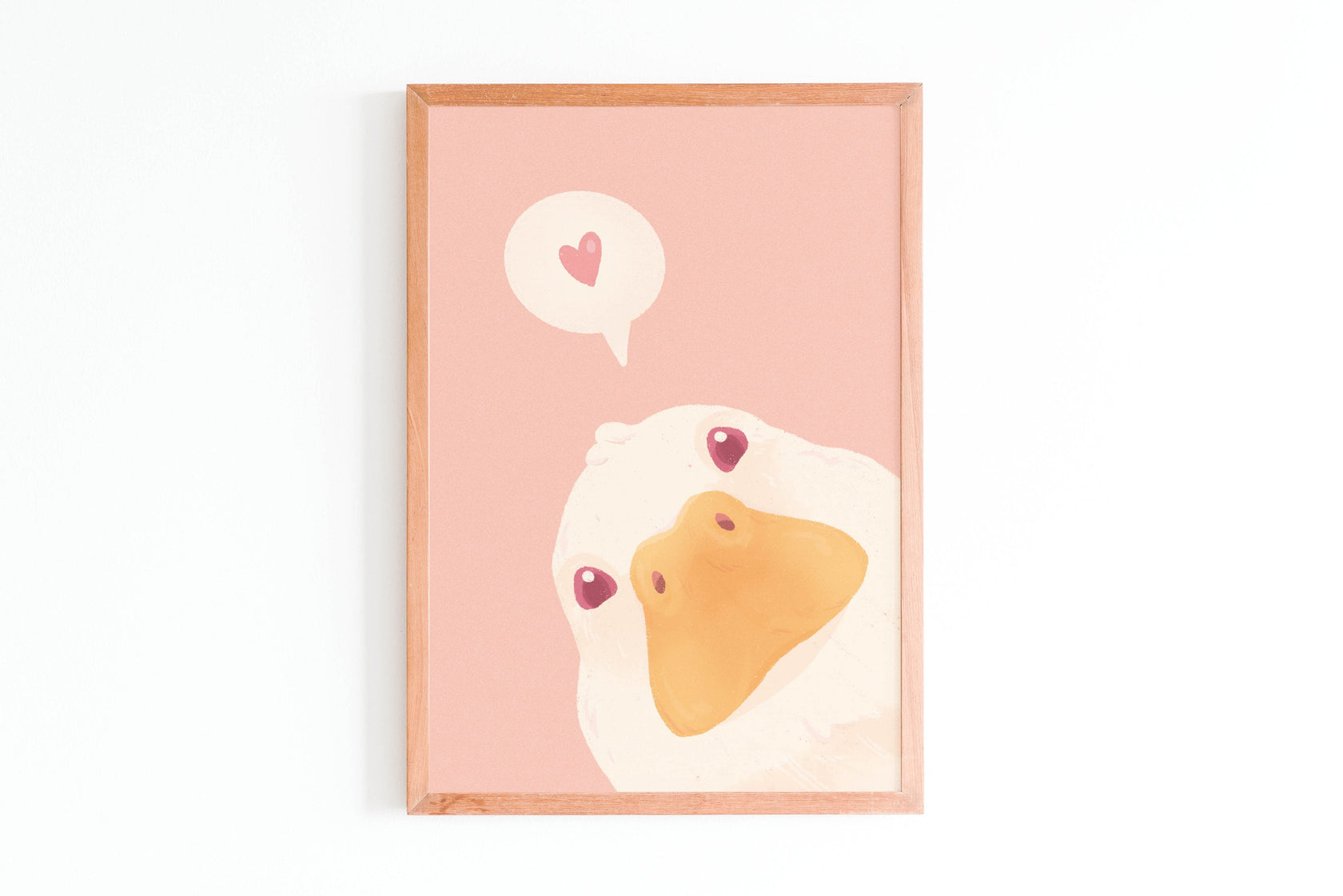 miamouz-peeking-duck-love-kunstdruck-a6-postkarte image 5