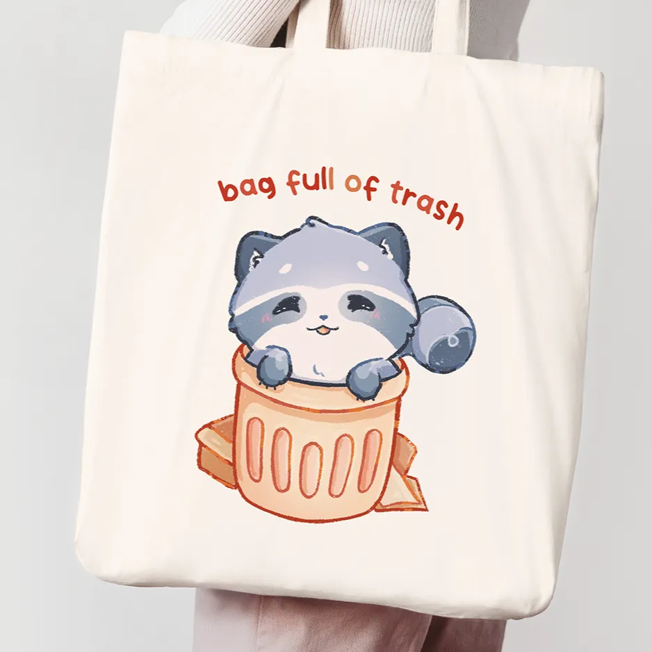 miamouz-tote-bags-trash-waschb-r-stoffbeutel-baumwolle-38x42 image 1