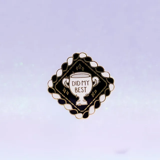 miamouz-did-my-best-emaille-badge-self-care-41mm image 1