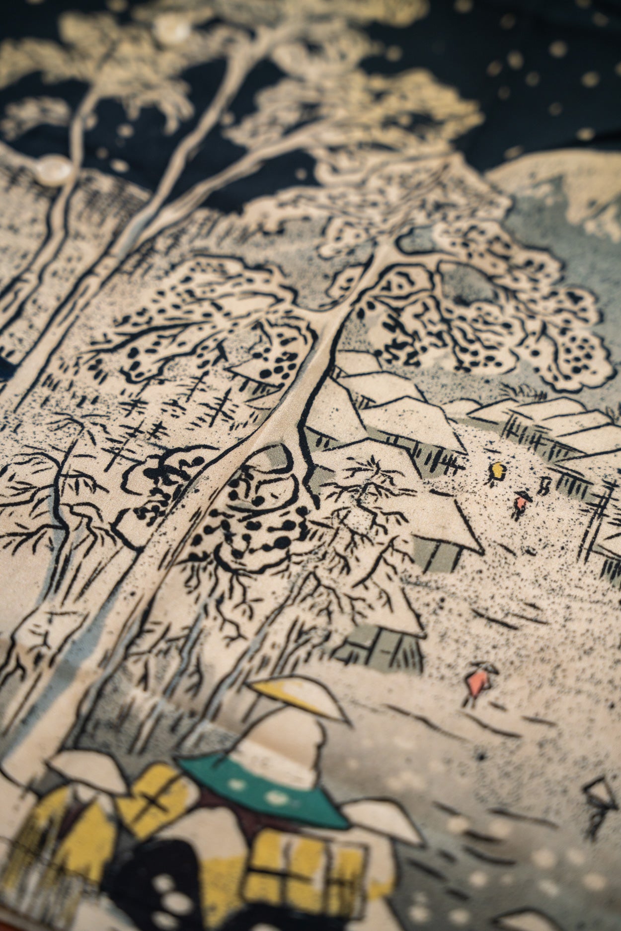 kabujiro-clothing-winter-ukiyo-e-button-up-hemd-unisex-hiroshige image 3