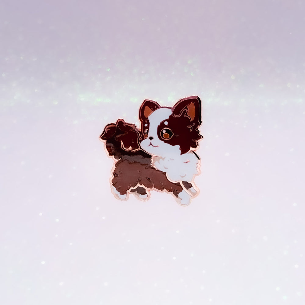 miamouz-enamel-pins-langhaar-chihuahua-pin-braun-wei-normal image 1