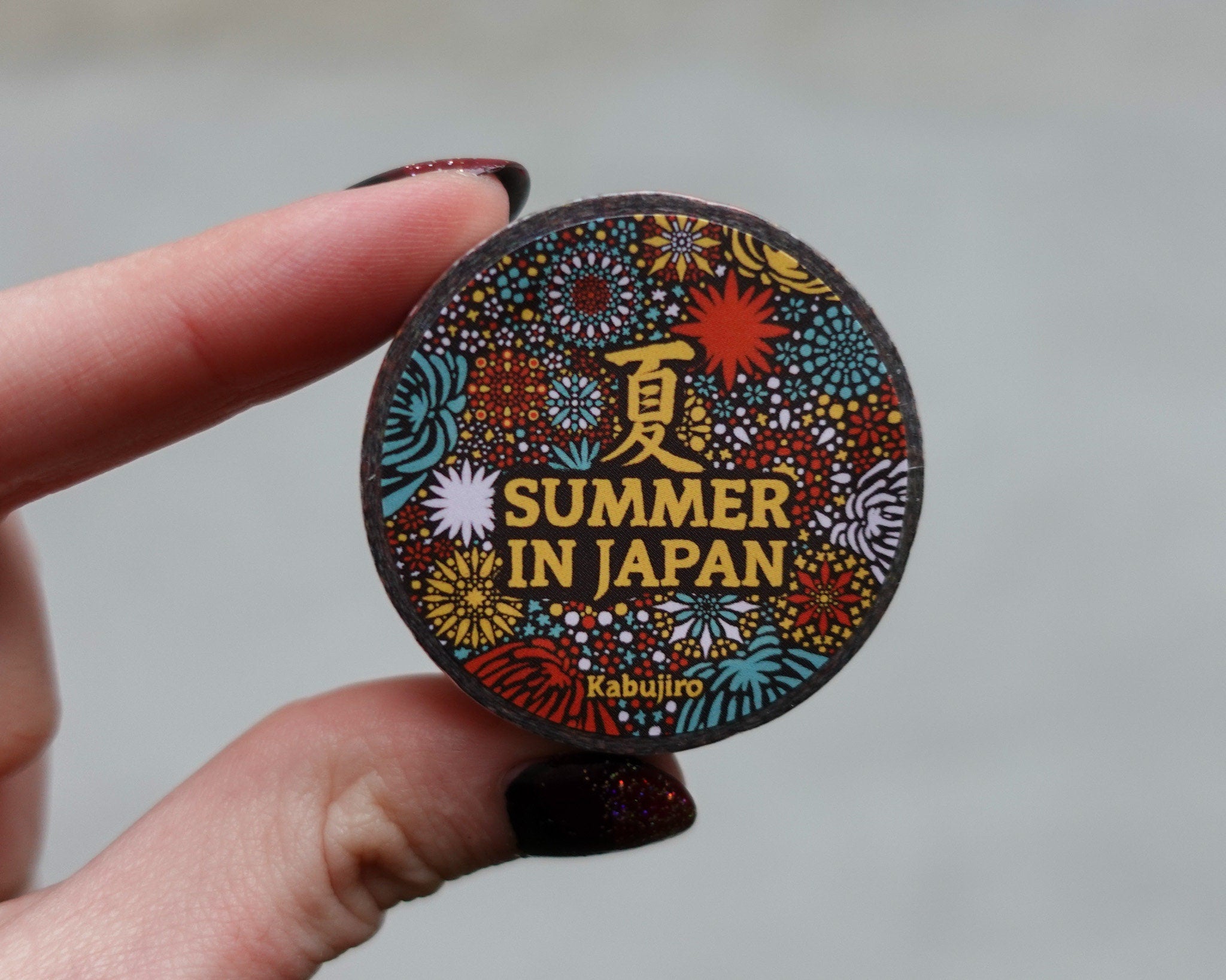 kabujiro-summer-in-japan-washi-tape-feuerwerk-15-mm-x-10-m image 4
