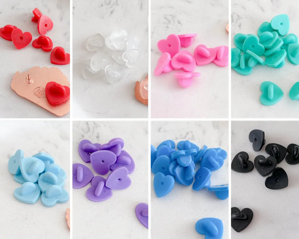 miamouz-pin-backs-herz-gummiklemmen-6er-set-bunt image 1