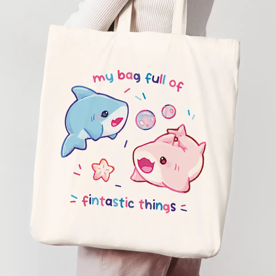 miamouz-fintastic-hai-tote-bag-baumwollbeutel-normal-38x42 image 1