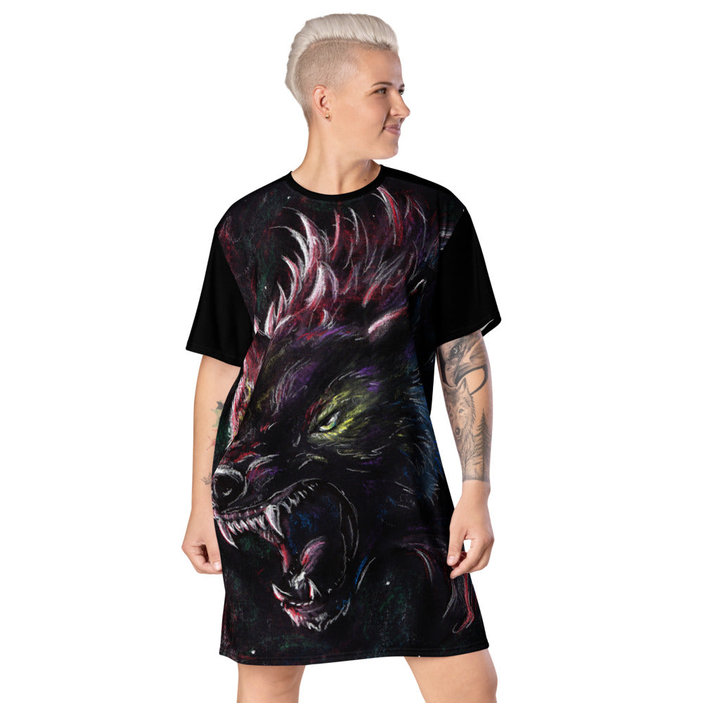 howling-riot-color-wolf-growl-extra-long-t-shirt-gr-m image 4