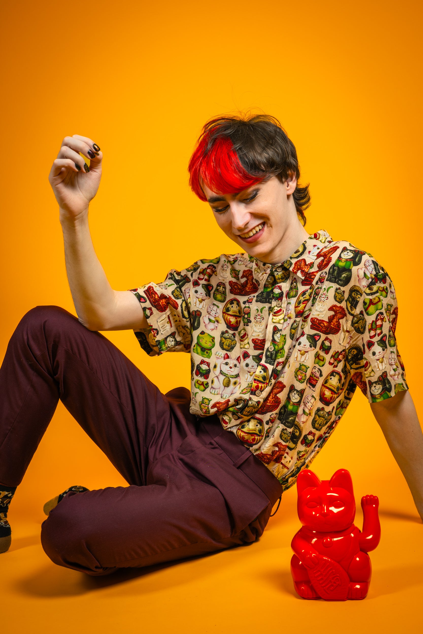 kabujiro-japanese-dolls-hemd-button-up-unisex image 1